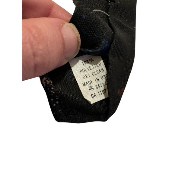 Ralph Marlin Harley Davidson American Eagle Patriotic Vintage 1994 Necktie - Picture 7 of 7